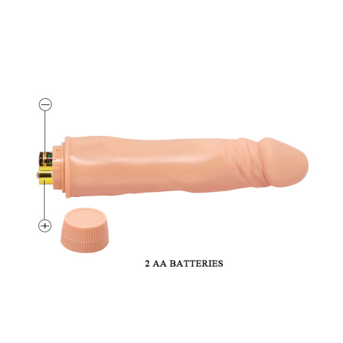 Реалістичний вібратор Barbara Dwarf Vibrator Flesh, 21,5 см - купити в Україні | Секс шоп SEX-SHOP.ua